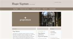 Desktop Screenshot of hugosigman.com.ar